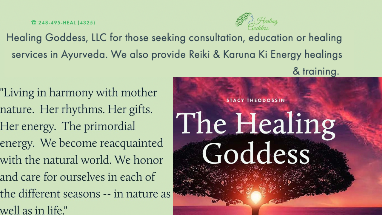 Stacy Theodossin - The Healing Goddess